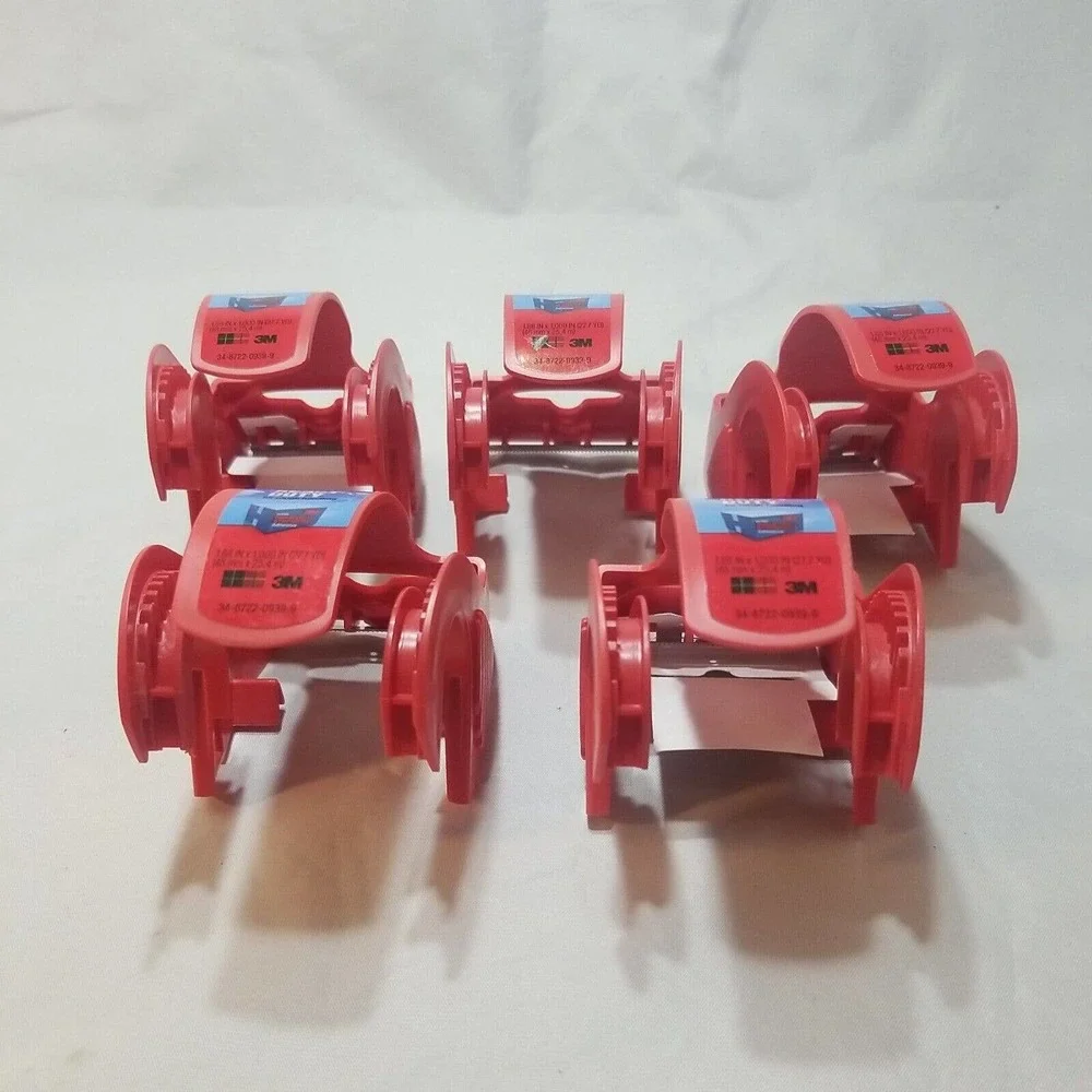 5 Pack Scotch Shipping Dispenser Only (N0 TAPE) Heavy Duty, 1.88in X 22.2 yd NOB